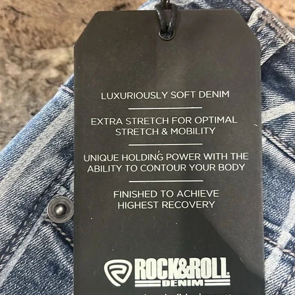 NWT Rock&Roll Denim Jeans - Picture 7 of 7